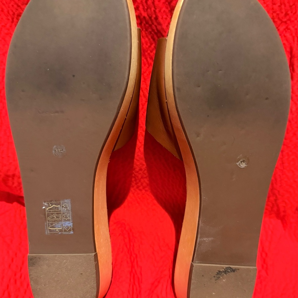 Tory Burch Tan Leather Sandals - Picture 3 of 3